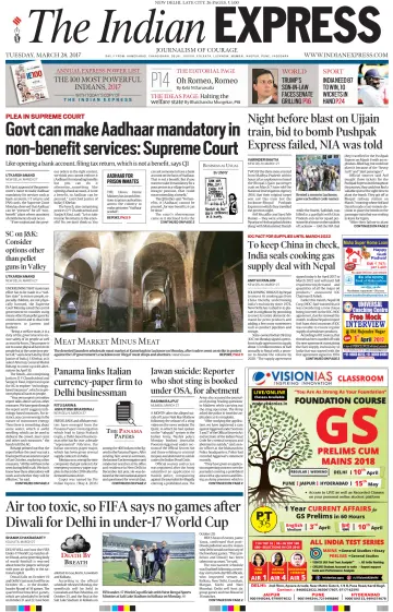 The Indian Express (Delhi Edition) - 28 Mar 2017