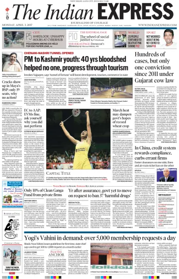 The Indian Express (Delhi Edition) - 03 4월 2017
