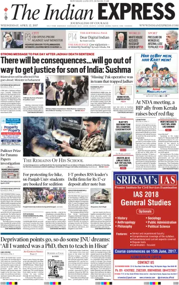 The Indian Express (Delhi Edition) - 12 4월 2017