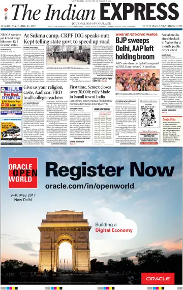 The Indian Express (Delhi Edition) - 27 4월 2017