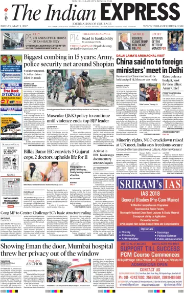 The Indian Express (Delhi Edition) - 5 May 2017