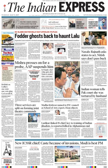 The Indian Express (Delhi Edition) - 9 May 2017