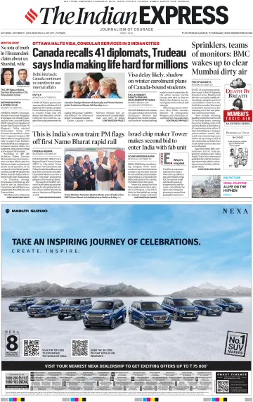 The Indian Express (Delhi Edition) - 21 10월 2023