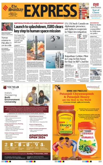 The Indian Express (Delhi Edition) - 22 Oct 2023