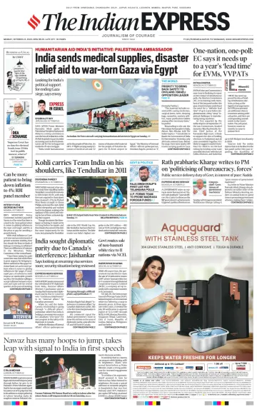 The Indian Express (Delhi Edition) - 23 Oct 2023