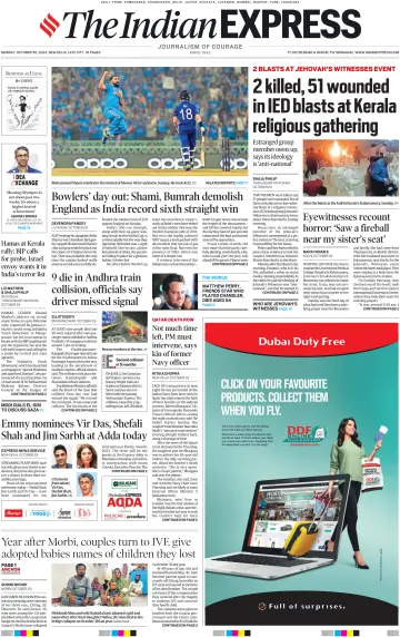 The Indian Express (Delhi Edition) - 30 10월 2023