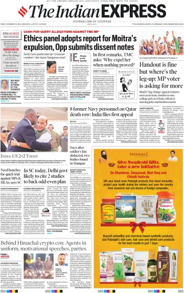 The Indian Express (Delhi Edition) - 10 Nov 2023