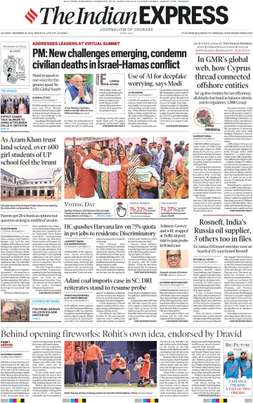The Indian Express (Delhi Edition) - 18 Nov 2023