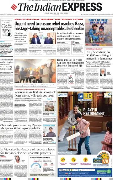 The Indian Express (Delhi Edition) - 22 Nov 2023