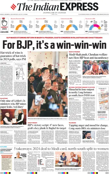The Indian Express (Delhi Edition) - 4 Dec 2023