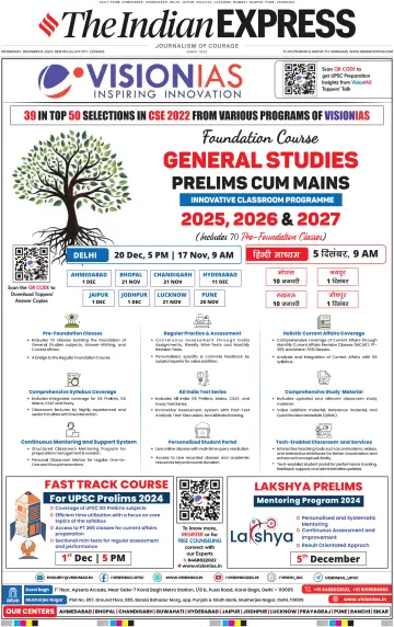 The Indian Express (Delhi Edition) - 6 Dec 2023