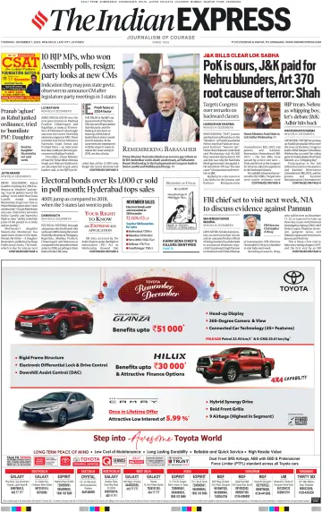 The Indian Express (Delhi Edition) - 7 Dec 2023