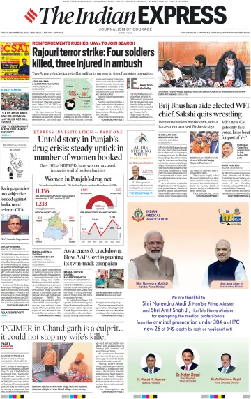 The Indian Express (Delhi Edition) - 22 12월 2023