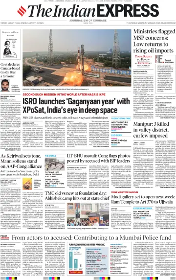 The Indian Express (Delhi Edition) - 2 Jan 2024