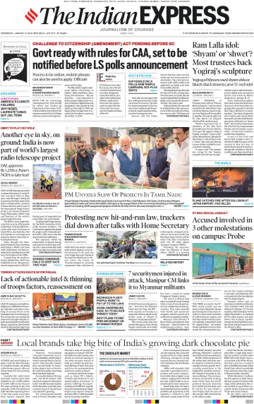 The Indian Express (Delhi Edition) - 3 Jan 2024