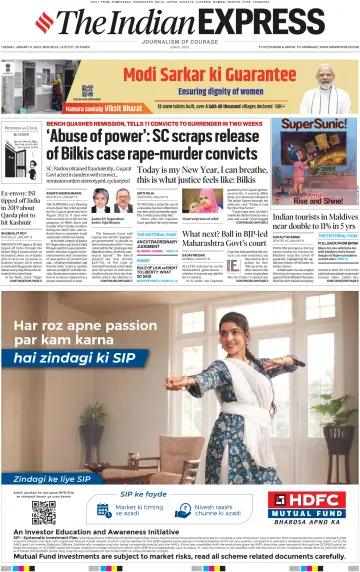 The Indian Express (Delhi Edition) - 09 1월 2024