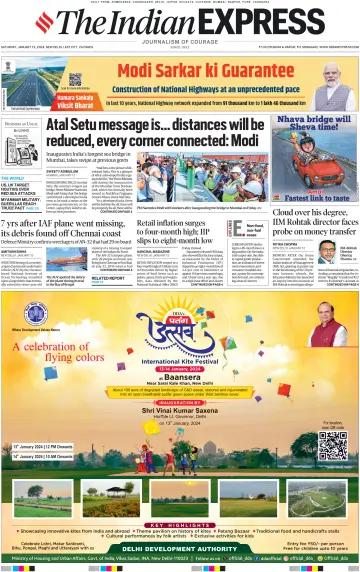 The Indian Express (Delhi Edition) - 13 1월 2024