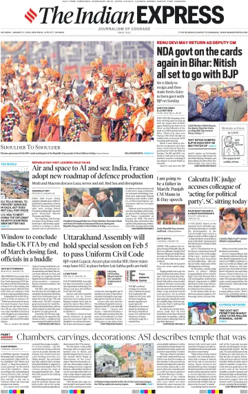 The Indian Express (Delhi Edition) - 27 1월 2024