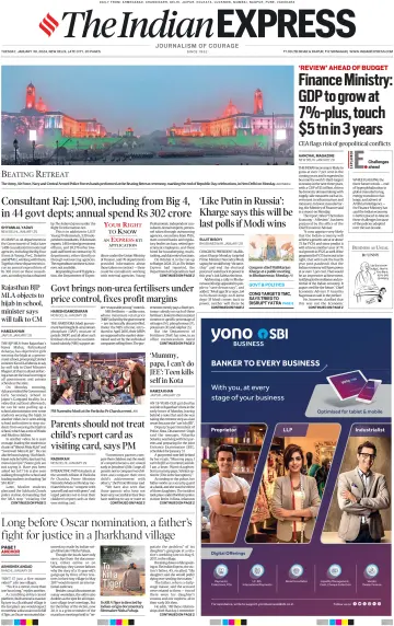 The Indian Express (Delhi Edition) - 30 Jan 2024