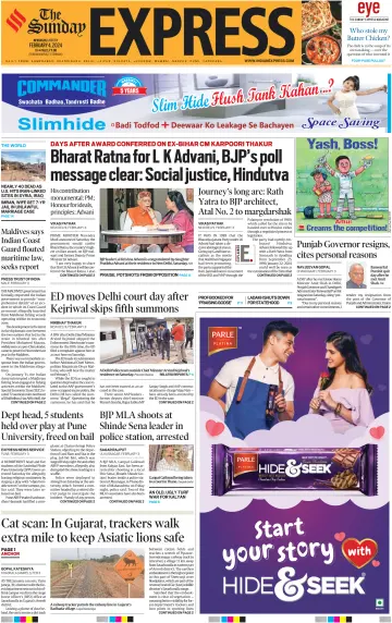The Indian Express (Delhi Edition) - 4 Feb 2024