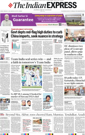 The Indian Express (Delhi Edition) - 27 Feb 2024