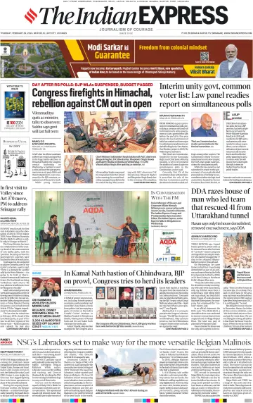 The Indian Express (Delhi Edition) - 29 Feb 2024