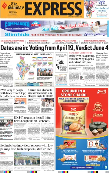 The Indian Express (Delhi Edition) - 17 Mar 2024