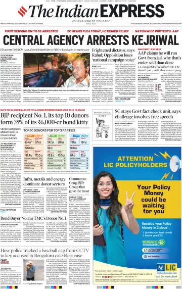 The Indian Express (Delhi Edition) - 22 3월 2024