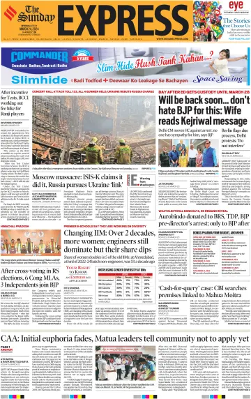 The Indian Express (Delhi Edition) - 24 Mar 2024