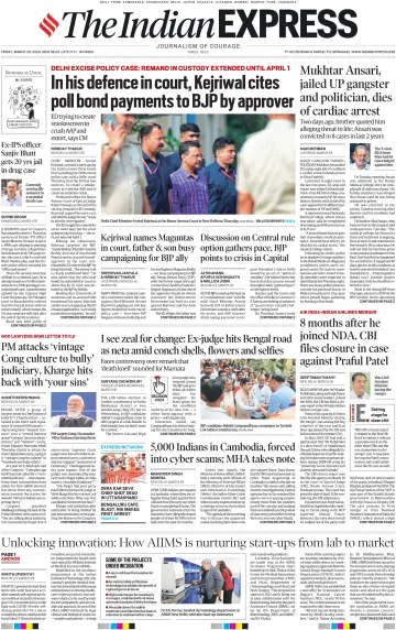 The Indian Express (Delhi Edition) - 29 3월 2024