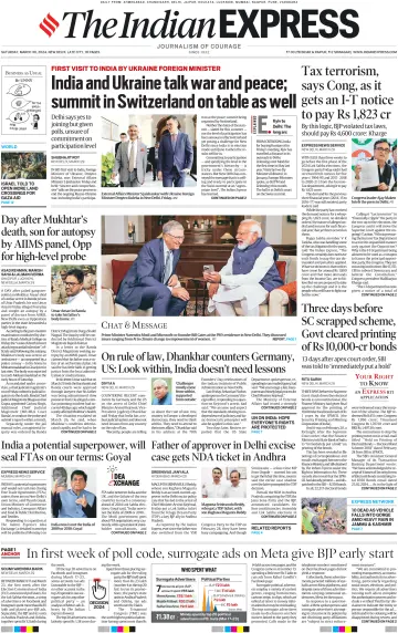 The Indian Express (Delhi Edition) - 30 Mar 2024