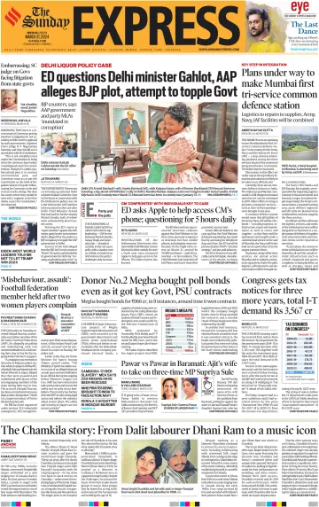 The Indian Express (Delhi Edition) - 31 3월 2024