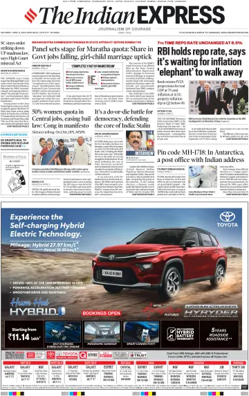 The Indian Express (Delhi Edition) - 6 Apr 2024