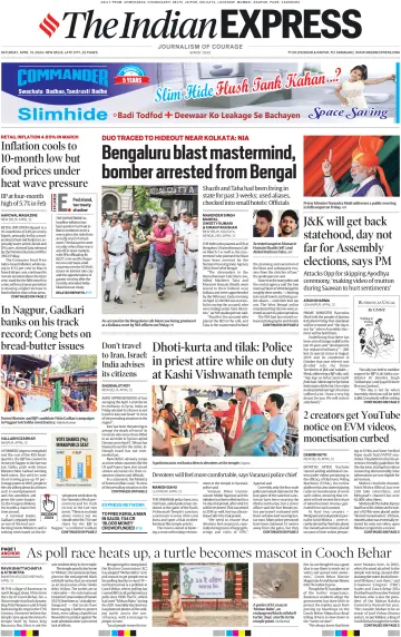 The Indian Express (Delhi Edition) - 13 abril 2024