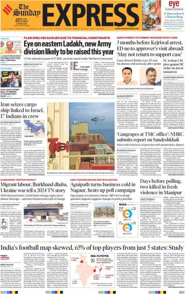 The Indian Express (Delhi Edition) - 14 апр. 2024
