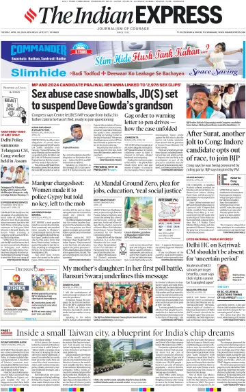 The Indian Express (Delhi Edition) - 30 abr. 2024