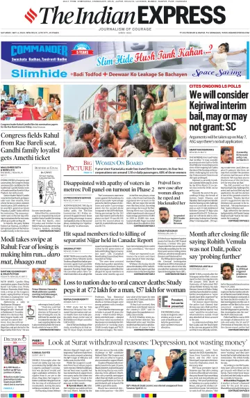 The Indian Express (Delhi Edition) - 4 May 2024
