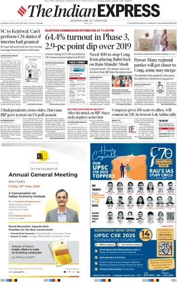 The Indian Express (Delhi Edition) - 08 5월 2024