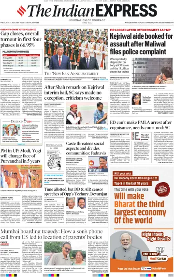 The Indian Express (Delhi Edition) - 17 五月 2024