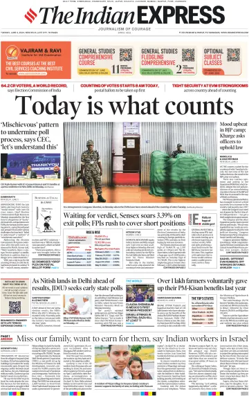 The Indian Express (Delhi Edition) - 04 6월 2024