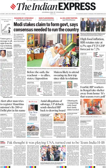 The Indian Express (Delhi Edition) - 08 juin 2024