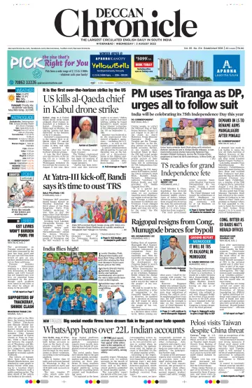 Deccan Chronicle - 3 Aug 2022