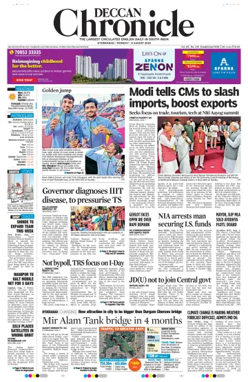 Deccan Chronicle - 8 Aug 2022
