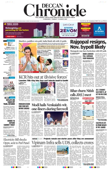 Deccan Chronicle - 9 Aug 2022