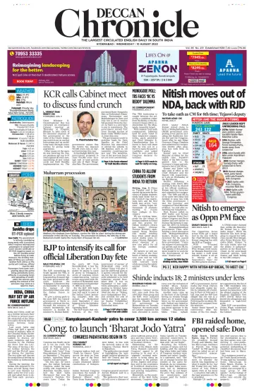 Deccan Chronicle - 10 Aug 2022