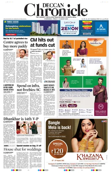 Deccan Chronicle - 12 Aug 2022