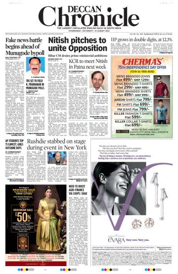 Deccan Chronicle - 13 Aug 2022