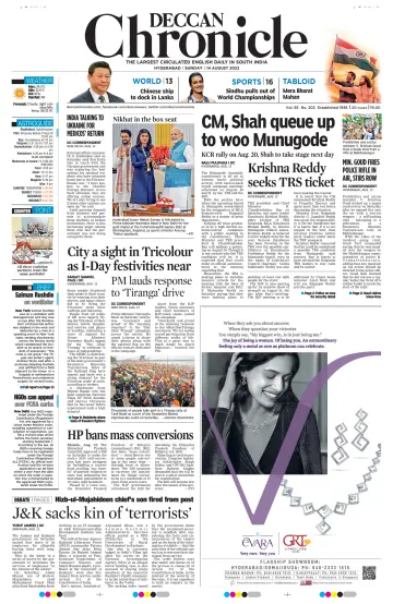 Deccan Chronicle - 14 Aug 2022