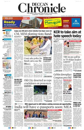 Deccan Chronicle - 25 Aug 2022