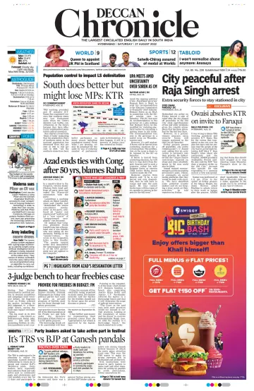 Deccan Chronicle - 27 Aug 2022